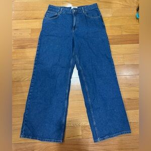 BDG Women's Blue Wide Leg Jeans